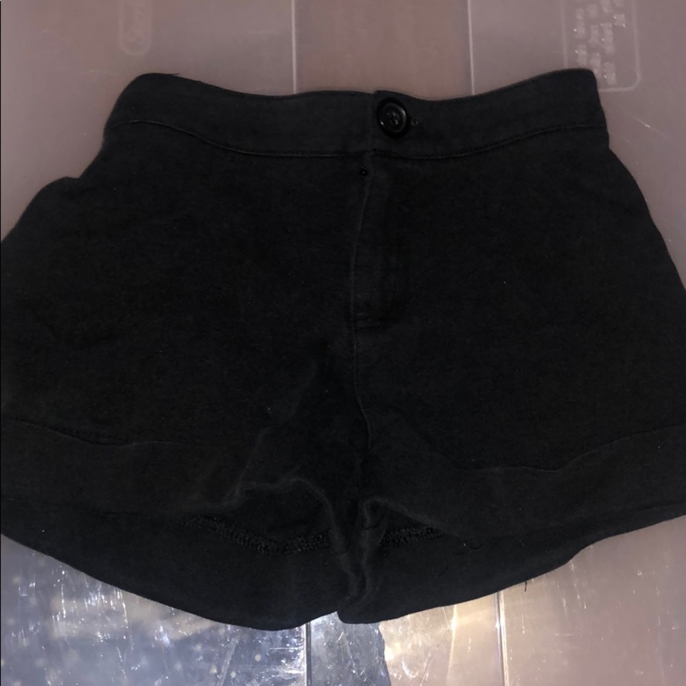 Black shorts